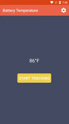 Battery Temperature android App screenshot 0